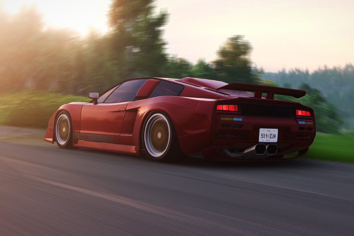 Notz Bolide rear view.